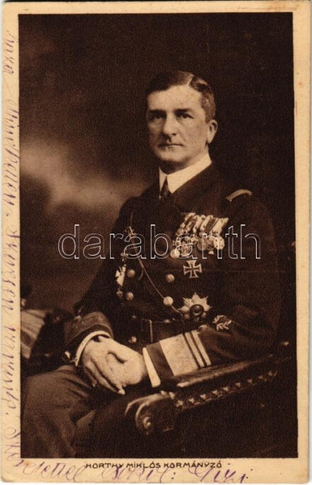 Vitéz Nagybányai Horthy Miklós kormányzó. Streliszky felvétele / Regent Horthy (EK)