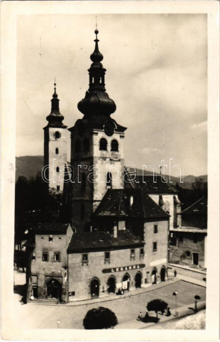 Besztercebánya, Banská Bystrica; gyógyszertár / Lekárna / pharmacy (fl)