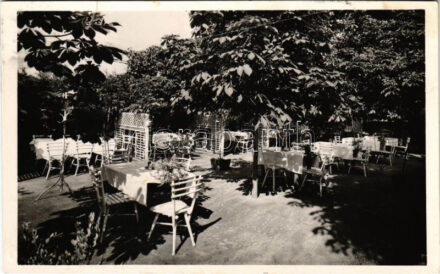 1940 Budapest XI. Avar Árpád Avar vendéglője, kert. Albert utca 3. a Fehérvári úti régi vámnál