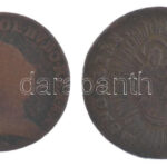 1763. Rézdénár 'Mária Terézia / zárt korona' + 1781S 1/2kr Cu 'II. József' T:VF,F - Image 2