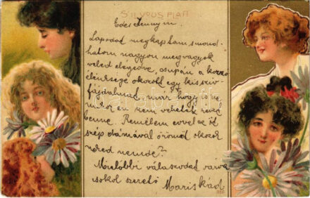 S'Il vous Plait / Raphael Kirchner style Art Nouveau litho