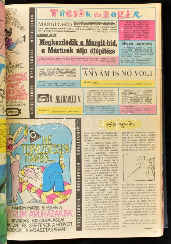 1978 Ludas Matyi teljes évfolyama, félvászon kötésben - Image 2