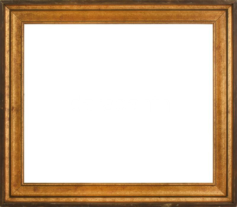 Dekoratív fa képkeret, jó állapotban, 53x45 cm