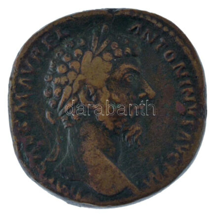 Római Birodalom / Róma / Marcus Aurelius 162. Sestertius (20,87g) T:VF,F Roman Empire / Rome / Marcus Aurelius 162. Sestertius 'IMP CAES M AVREL ANTONINVS AVG P M / SALVTI AVGVSTOR TR P XVI - COS III - S-C' (20,87g) C:VF,F
