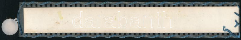 cca 1960-1970 Könyvjelző a táncdalfesztivál énekeseinek képével, 3,5×21 cm - Image 2