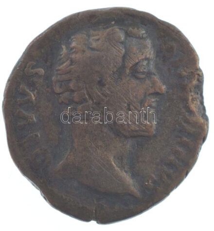 Római Birodalom / Róma / Marcus Aurelius 161. Denarius Ag (2,76g) T:VF,F Roman Empire / Rome / Marcus Aurelius 161. Denarius Ag 'DIVVS [ANTO]NINVS / DIVO PIO' (2,76g) C:VF,F
