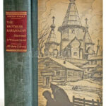 Fyodor Dostoyevsky: The Brothers Karamazov. Translated by Constane Garnett. Illustrated by William Sharp. The Illustrated Modern Library. New York, 1943., Random House. Angol nyelven. Kiadói kissé kopott félvászon-kötésben, kiadói kopott, - Image 2