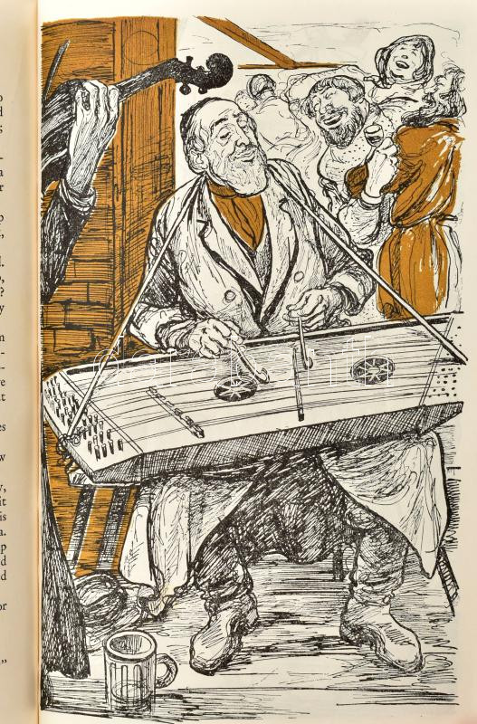 Fyodor Dostoyevsky: The Brothers Karamazov. Translated by Constane Garnett. Illustrated by William Sharp. The Illustrated Modern Library. New York, 1943., Random House. Angol nyelven. Kiadói kissé kopott félvászon-kötésben, kiadói kopott, - Image 4