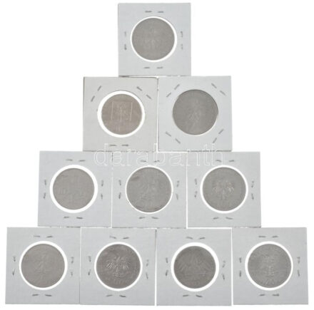 Lengyelország 1967-1990. 10db-os emlékkiadás tétel, mind különféle T:AU-XF Poland 1967-1990. 10pcs of commemorative issues, all different C:AU,XF