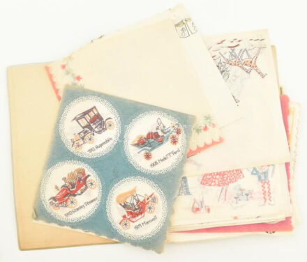 cca 30 darabos szalvéta gyűjtemény