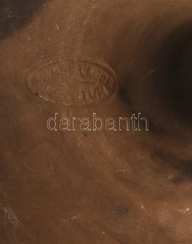 Szabó Lajos Mezőtúr váza, jelzéssel, pattanással, m: 29,5 cm - Image 3