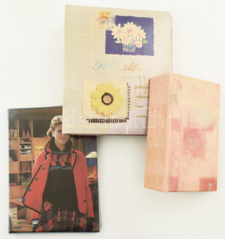 3 db üres modern fotóalbum