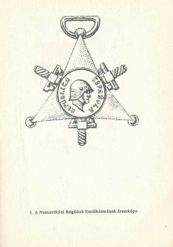 Makai István: A spanyol köztársasági kitüntetések. Múzeumi füzetek 1. Zrínyi Katonai Kiadó, Budapest, 1976. Használt állapotban. - Image 2