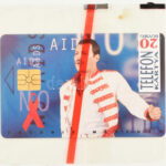 1995 MATÁV Freddie Mercury telefonkártya, AIDS Alapítvány, készült 4000 példányban, bontatlan csomagolásban