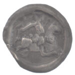 1180-1240. Bracteata Ag 'III. Béla - IV. Béla' (0,33g) T:1-,2 Hungary 1180-1240. Bracteata Ag 'Bela III - Bela IV.' (0,33g) C:AU,XF Huszár 195., Unger I.: 121.