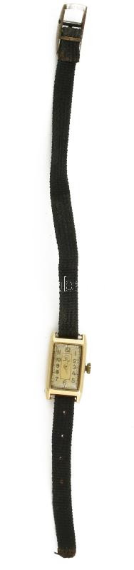 Anker arany (Au) 14K karóra, jelzett, 2,5x1,5 cm, nettó: 3,17 g, sérült - Image 2