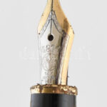 Mont Blanc toll, eredeti tokjában, szép állapotban, certifikáttal, tintával, h: 13,5 cm - Image 3