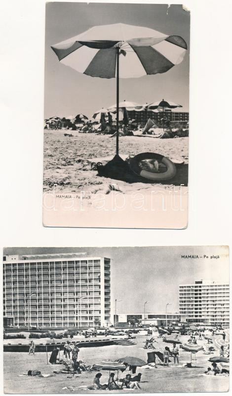 24 db MODERN román képeslap: fürdőhelyek / 24 modern Romanian postcards: beaches, spas - Image 2