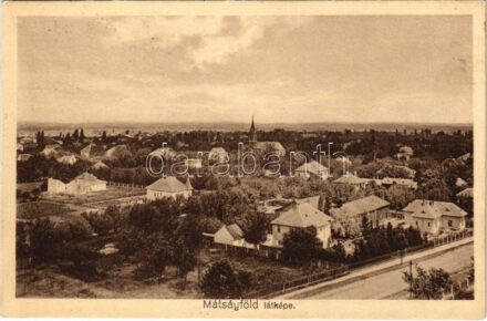 1929 Budapest XVI. Mátyásföld látképe (EK)