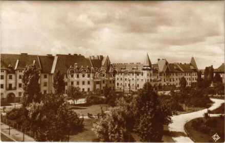 1929 Budapest XIX. Kispest, Wekerletelep, Fő tér