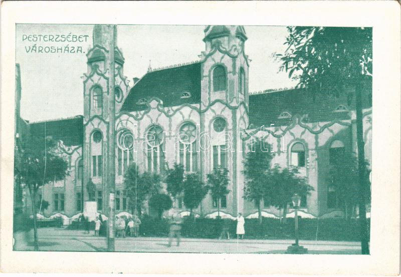 Budapest XX. Pestszenterzsébet, Pesterzsébet, Erzsébetfalva; Városháza