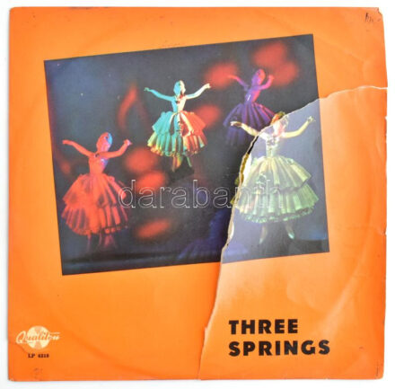 Fővárosi Operettszínház Ének- és Zenekara - Részletek Lajtai Lajos 'Három Tavasz' c. operettjéből. Vinyl, 10', Album, Mono. Qualiton, Magyarország, 1959. VG, a tok szakadt