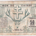 Új-Kaledónia 1942. 50c T:VG New Caledonia 1942. 50 Centimes C:VG - Image 2