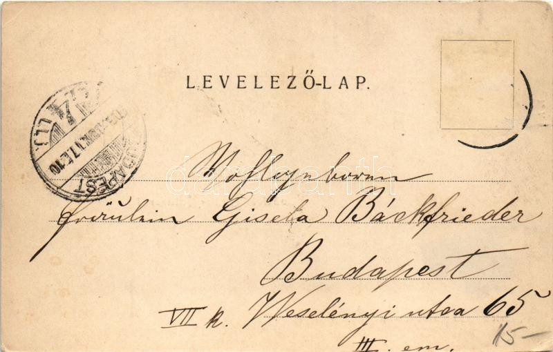 1903 Budakalász, Szmik nyaraló, Dorics Magyarevitcs nyaraló, villák, Popper Sándor üzlete (EK) - Image 2