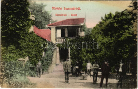 Szentendre, Szanatórium, üdülő. Lichtenstein Miksa kiadása (fl)