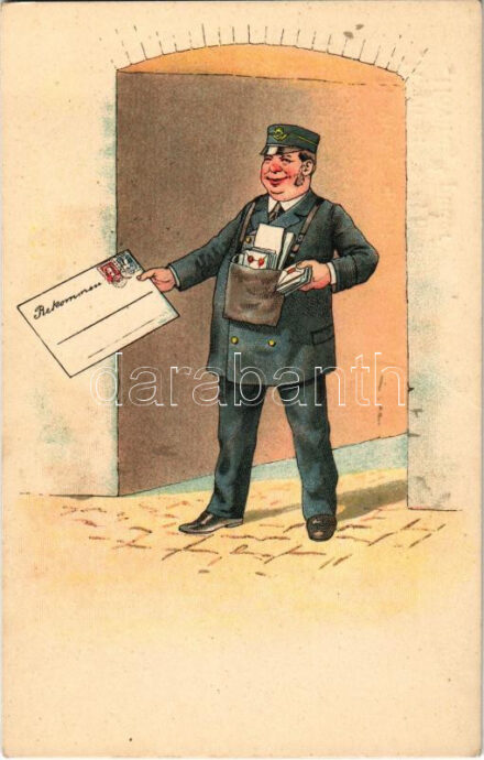 Érsekújvár, Nové Zámky; Saád István Szent Rókus gyógyszertárának reklámja a képeslap hátoldalán 'Hóvirág krém, szappan, púder' / pharmacy advertisement on the backside. litho