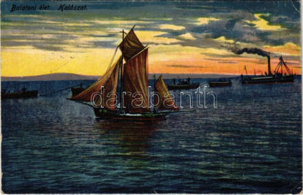 1920 Balaton, halászat (EK)