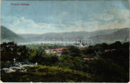 1916 Dömös, látkép. Lengyel Rudolf kiadása (EK)