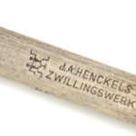 Régi solingeni kés, jelzett: J. A. Henckels Zwillingswerk, korának megfelelő állapotban, h: 40 cm - Image 2