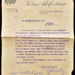 1920-1929 2 db fejléces számla / levél (Kohn Adolf és társa, Schvwarz Rudolf és Tsa), aláírásokkal - Image 2