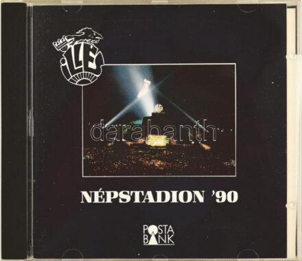 Illés: Népstadion 1990. CD, Hungaroton-Gong, 1992, Hungary. Számozott booklet: No. 006896! NM