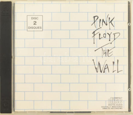 Pink Floyd: The Wall. 2 CD, (1979), Columbia/CBS Kanada. Booklet dalszövegekkel. VG+