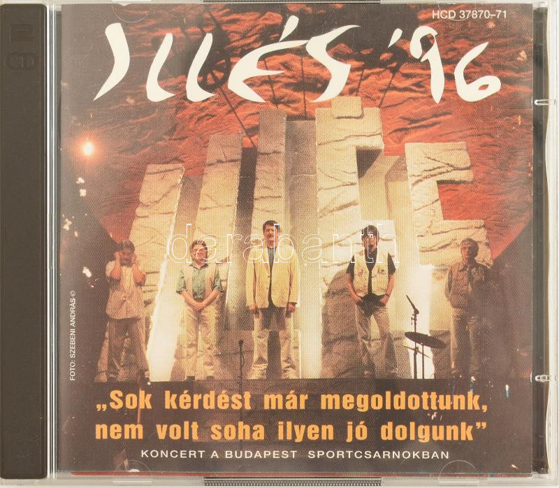 Illés: '96. Koncert a Budapest Sportcsarnokban. 2 CD, 1996, Gong. VG+