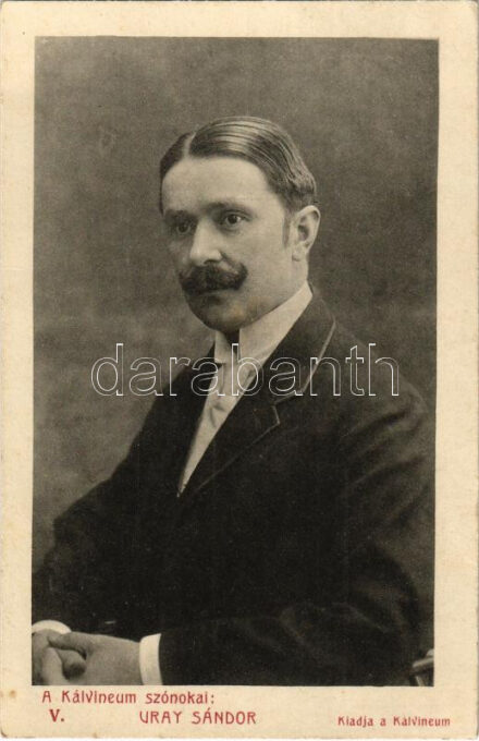 Uray Sándor, a Kálvineum szónoka
