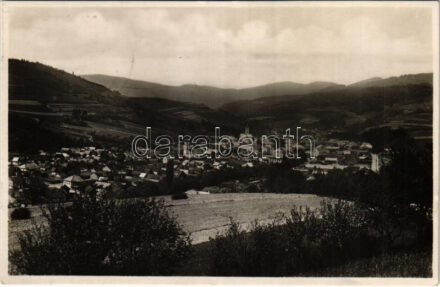 Dobsina, Dobschau; látkép. Lad. Szomoray kiadása / general view