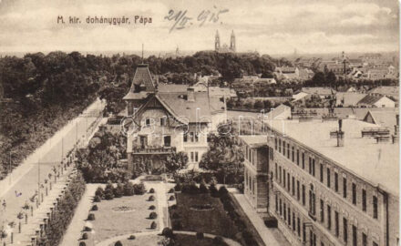 Pápa dohánygyár, Kis Tivadar kiadása