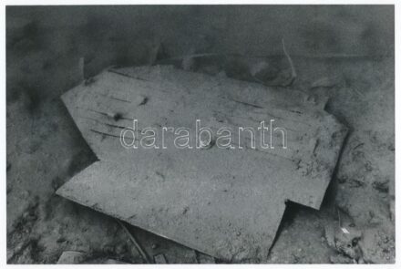 cca 1996 Ujvári Gábor soproni fotóművész feliratozott, vintage fotóművészeti alkotása (publikálva a néhai Fotó 1996/7. számában), ezüst zselatinos fotópapíron, 18x24 cm