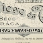 cca 1890 Wiese és Társa páncélszerkény-gyára reklám kártya 14x10 cm - Image 2