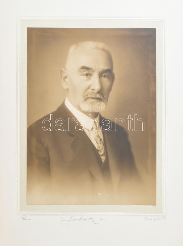 1930 Ribáry Ernő (?-1930) egyedi készítésű emlékkönyve. Nagyméretű, dekoratív bőrkötésű, zsinórfűzéses emlékkönyv/album, benne Ribáry Géza (az elhunyt fia) apjáról írt írásaival, visszaemlékezésivel; fotókkal, kézzel festett/rajzolt illusztrációkkal - Image 4