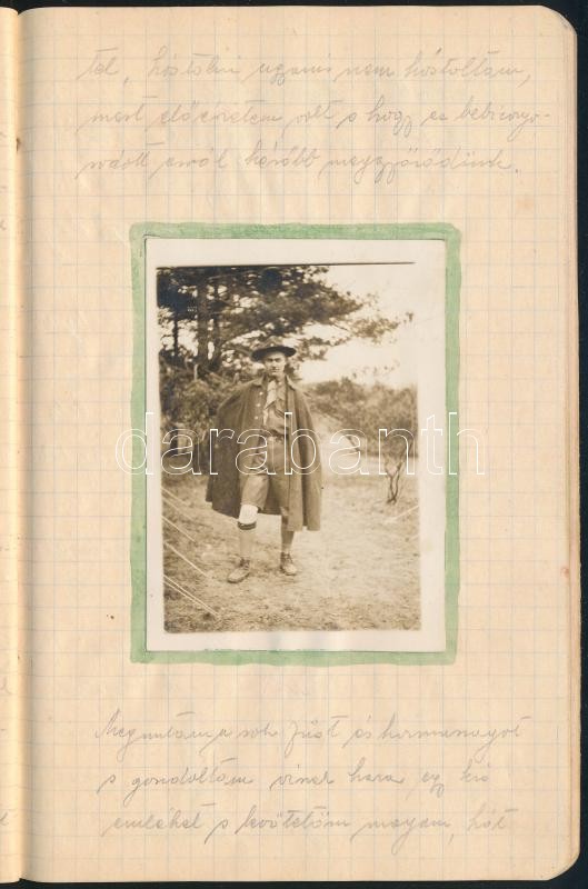 1932 X. Őrsvezetői tábor, Hárshegy, Bozó Gyula cserkészkönyve, részletes leírásokkal, fotókkal, kisebb illusztrációkkal - Image 3