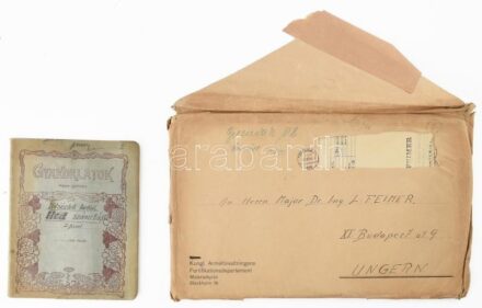 1936-1937 Dr. Feimer László (1896-1954) hadiműszaki törzskari alezredes, hídtervező mérnök "K" hídjának (szétszedhető vasúti rácsos tartós híd) tervrajzai (36. M változat), a svéd hadsereg számára (svéd nyelven). 8 db nagyméretű tervrajz, jó állapotban, c