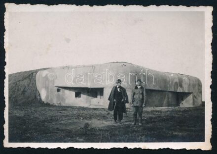 1942 Magyar bunker valahol az alföldön 9x12 cm