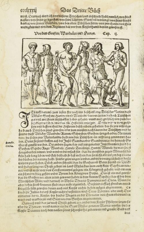 Sebastian Münster: Beschreibung des Teutscher Nation - Németország térképe. megj.: Cosmographia, 1560. fametszetű térkép Lapméret 21x33 cm/ Woodplate map of Germany - Image 2