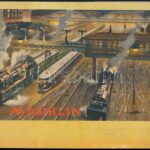 1939/1940 Märklin modellvasút és játékok katalógusa, elején Chumra László pecsétjével, hiánytalan
