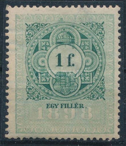 1898 1f okmánybélyeg