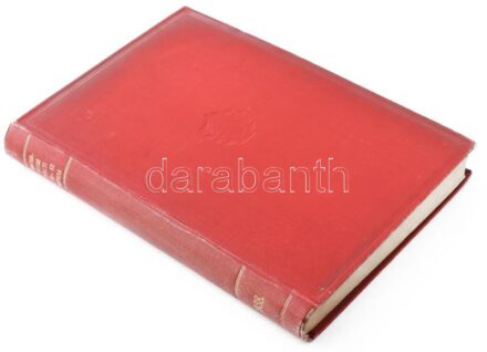 1938 Magyarország tiszti cím- és névtára. XLVI. évf. 1938. Szerk. és kiadja a M. Kir. Központi Statisztikai Hivatal. Bp., 1938., Magyar Királyi Állami Nyomda, XVI+677+26 (korabeli reklámok) p. Kiadói piros egészvászon-kötés, kissé kopott, kissé foltos